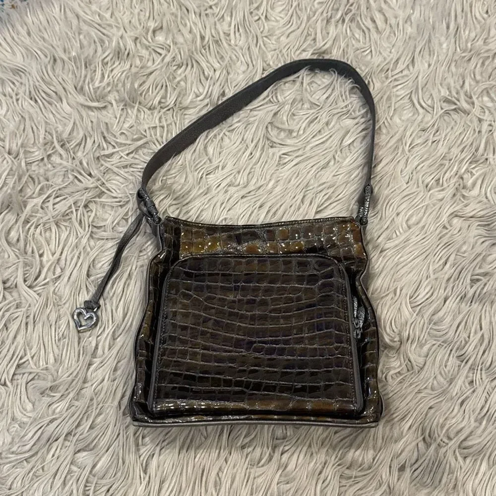 Brighton tortoise shell purse with heart flair